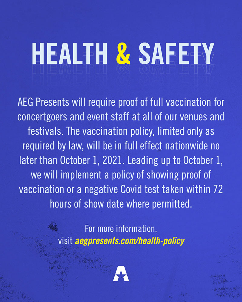 AEG vaccination policy updated Poster